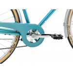 Mestský bicykel ROMET VINTAGE ECO M Tyrkysová L
